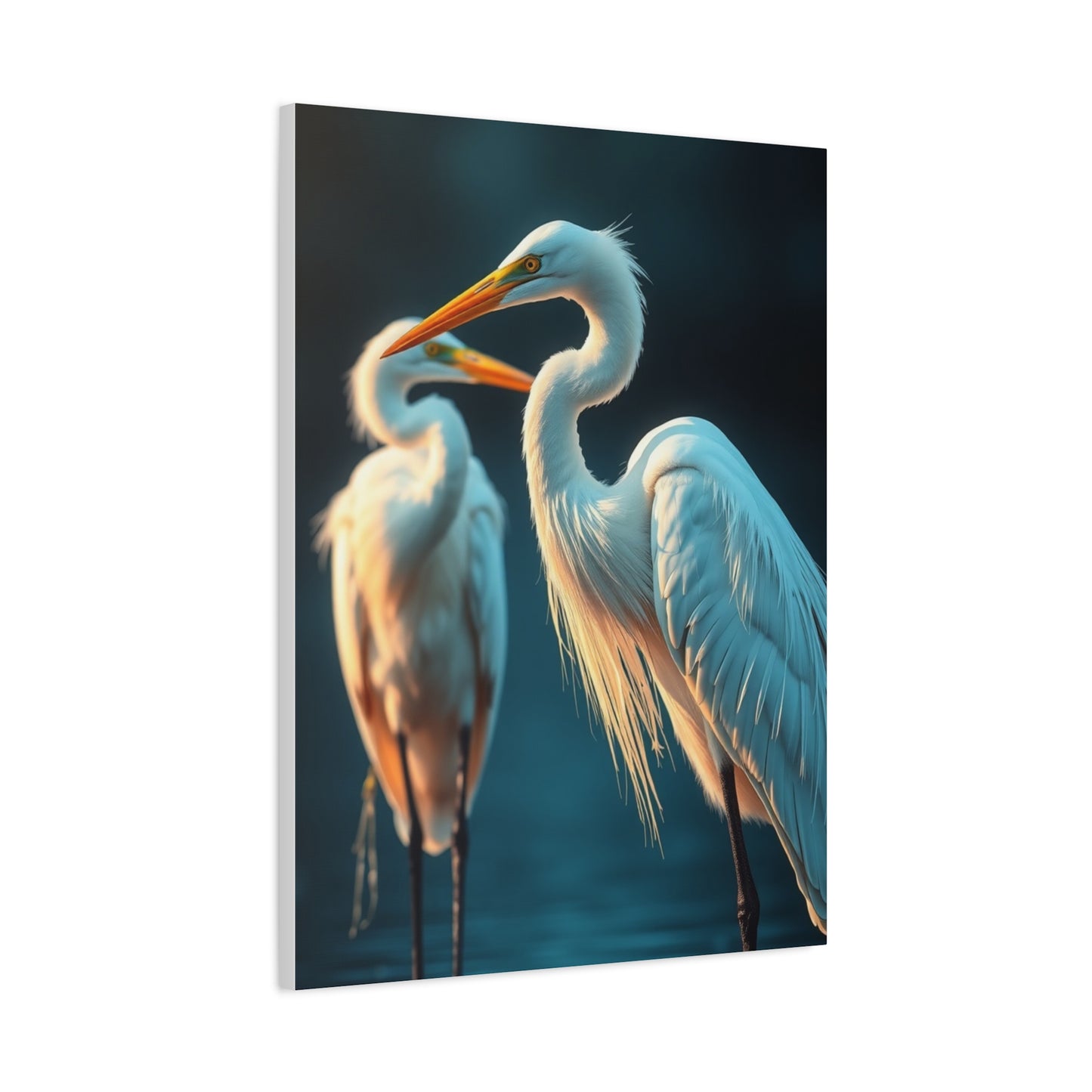 Herons and Egrets Art Refined Canvas Wall Art & Canvas Print