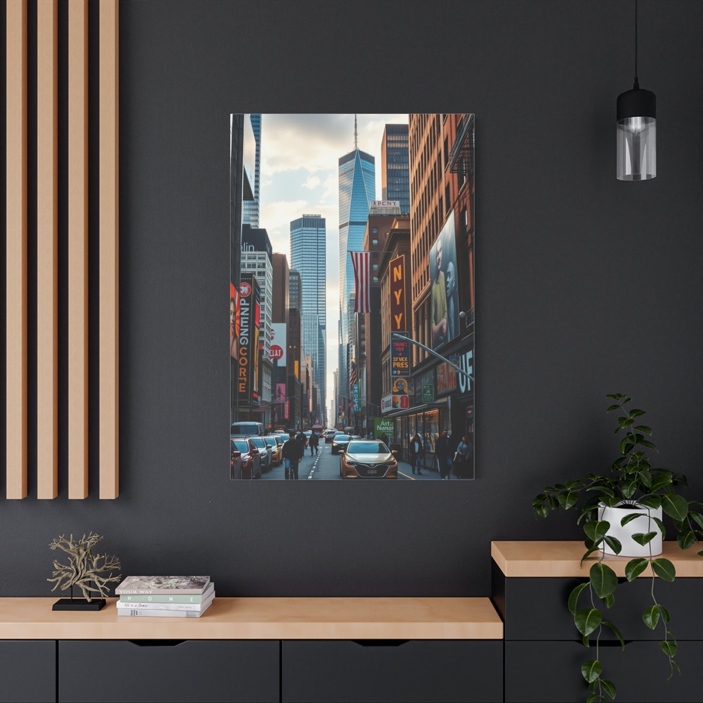Skyline Reverie Canvas Wall Art & Canvas Print