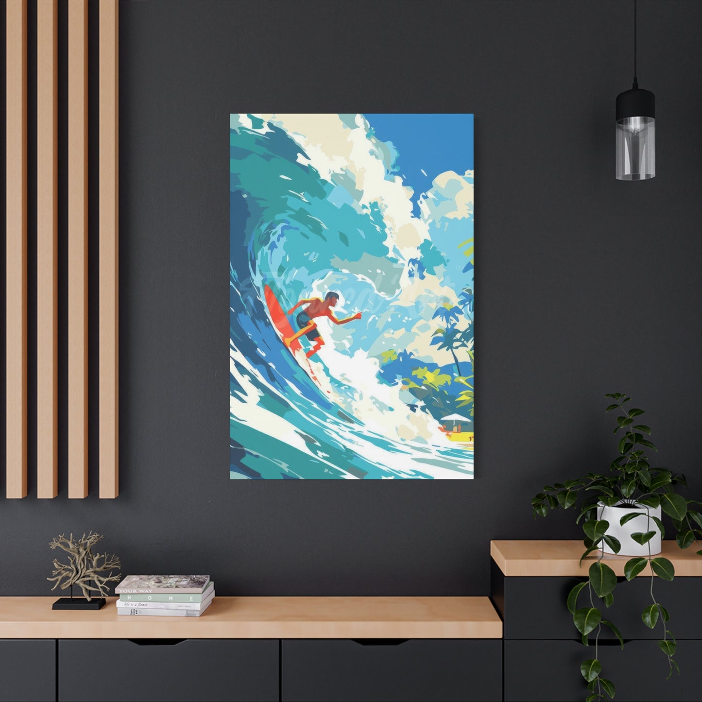 Hawaii Surfing Wall Art & Canvas Prints