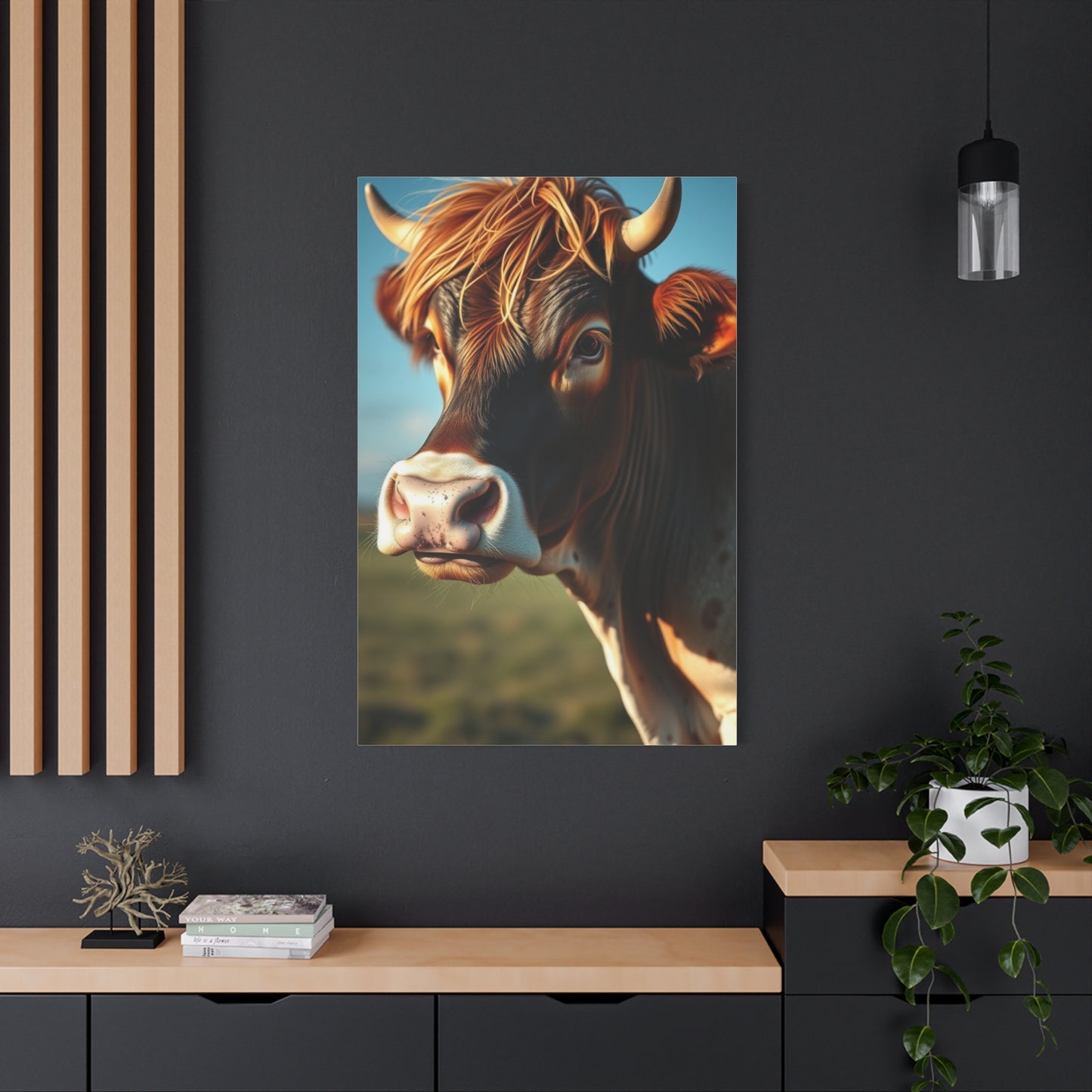 Serene Grazing Masterpiece wall art & canvas print