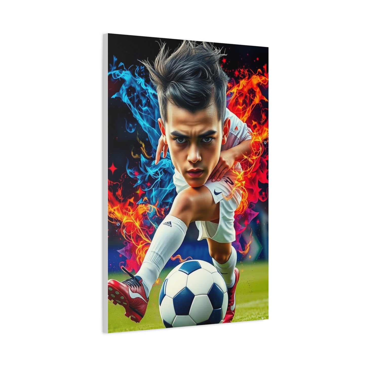 Elite Soccer Art Vision Wall Art & Canvas Print