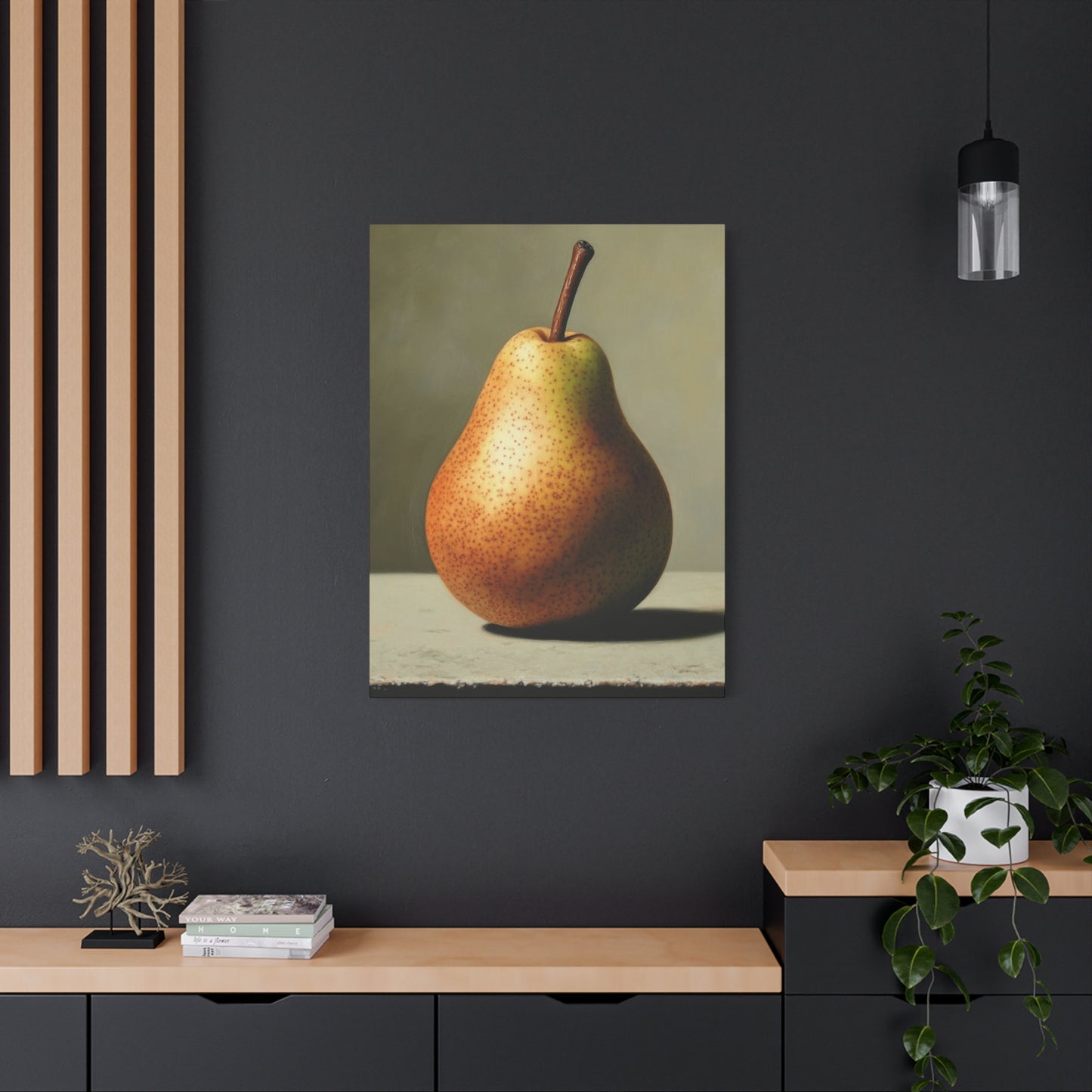 Pear Closeup Wall Art & Canvas Prints