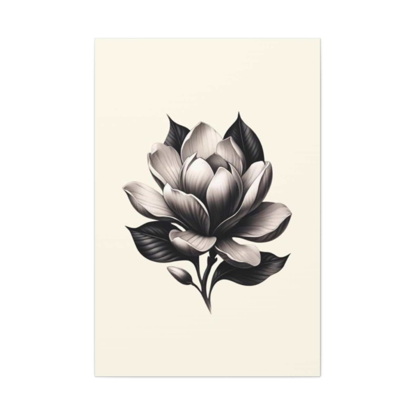 Yellow Magnolia Flower Painting Wall Art & Canvas Prints