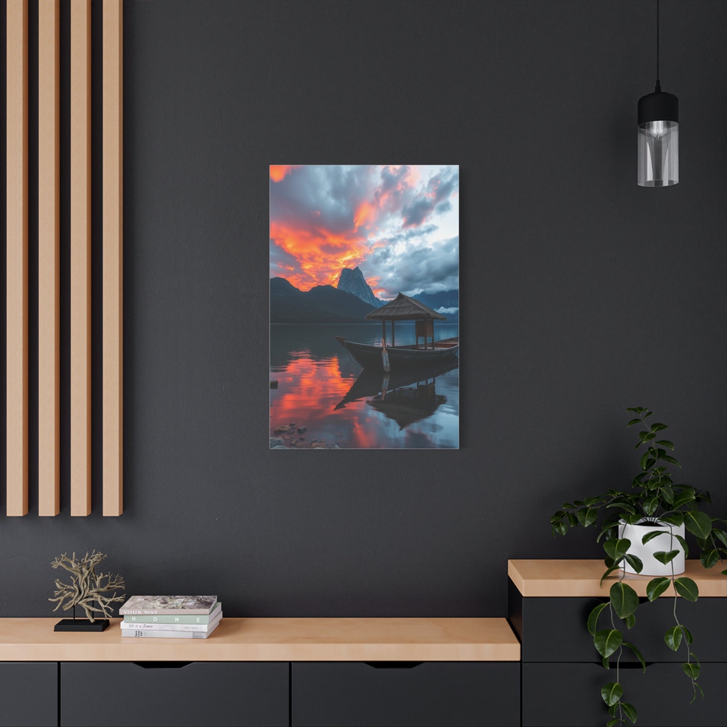 Luminous Ripples Portrait Wall Art & Canvas Print
