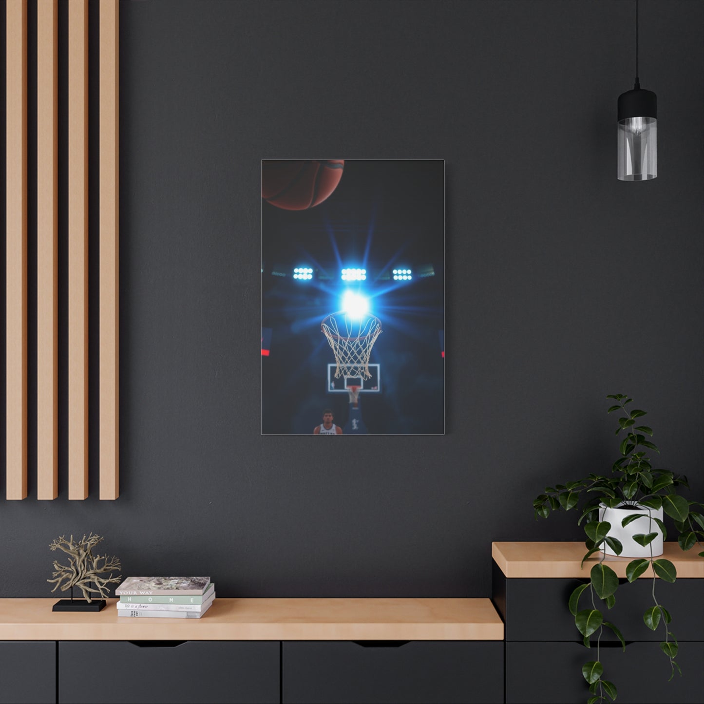 Vision Basketball Art Art Wall Art & Canvas Print