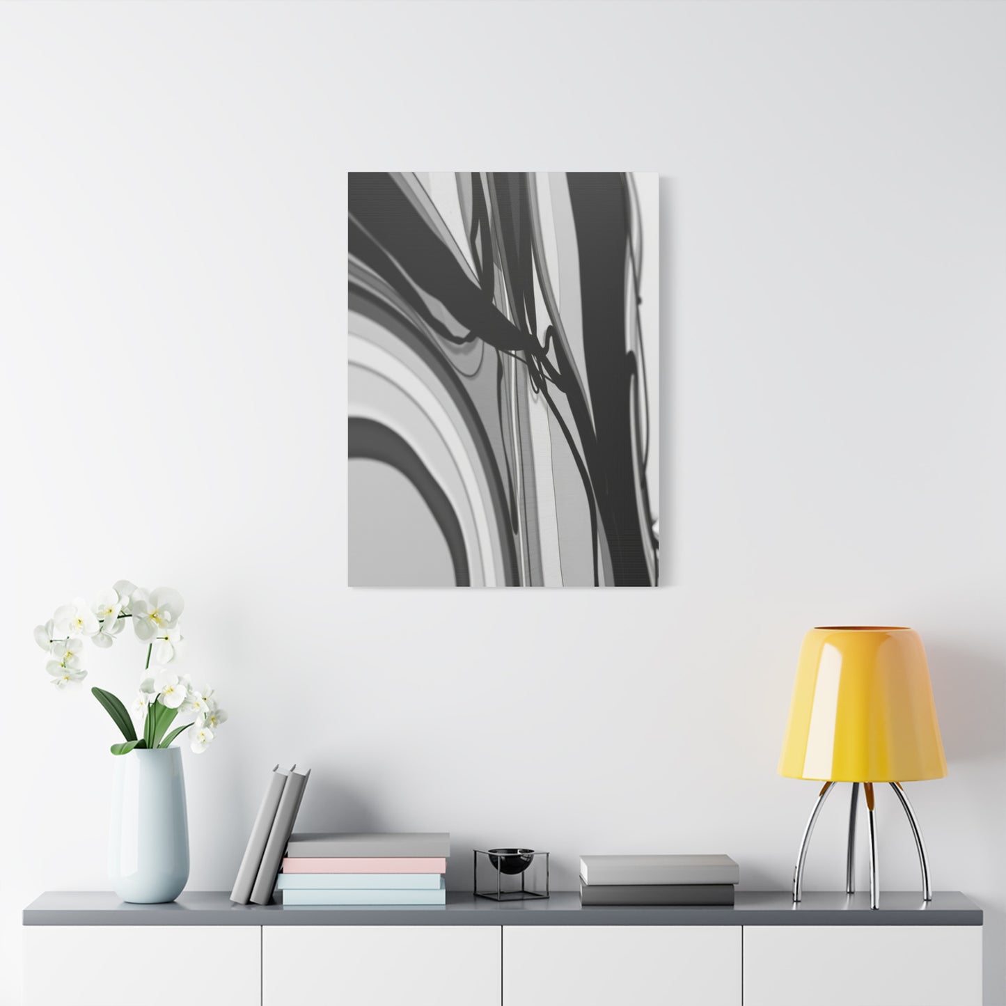 Supreme Black and White Abstract Art Collection Wall Art & Canvas Print