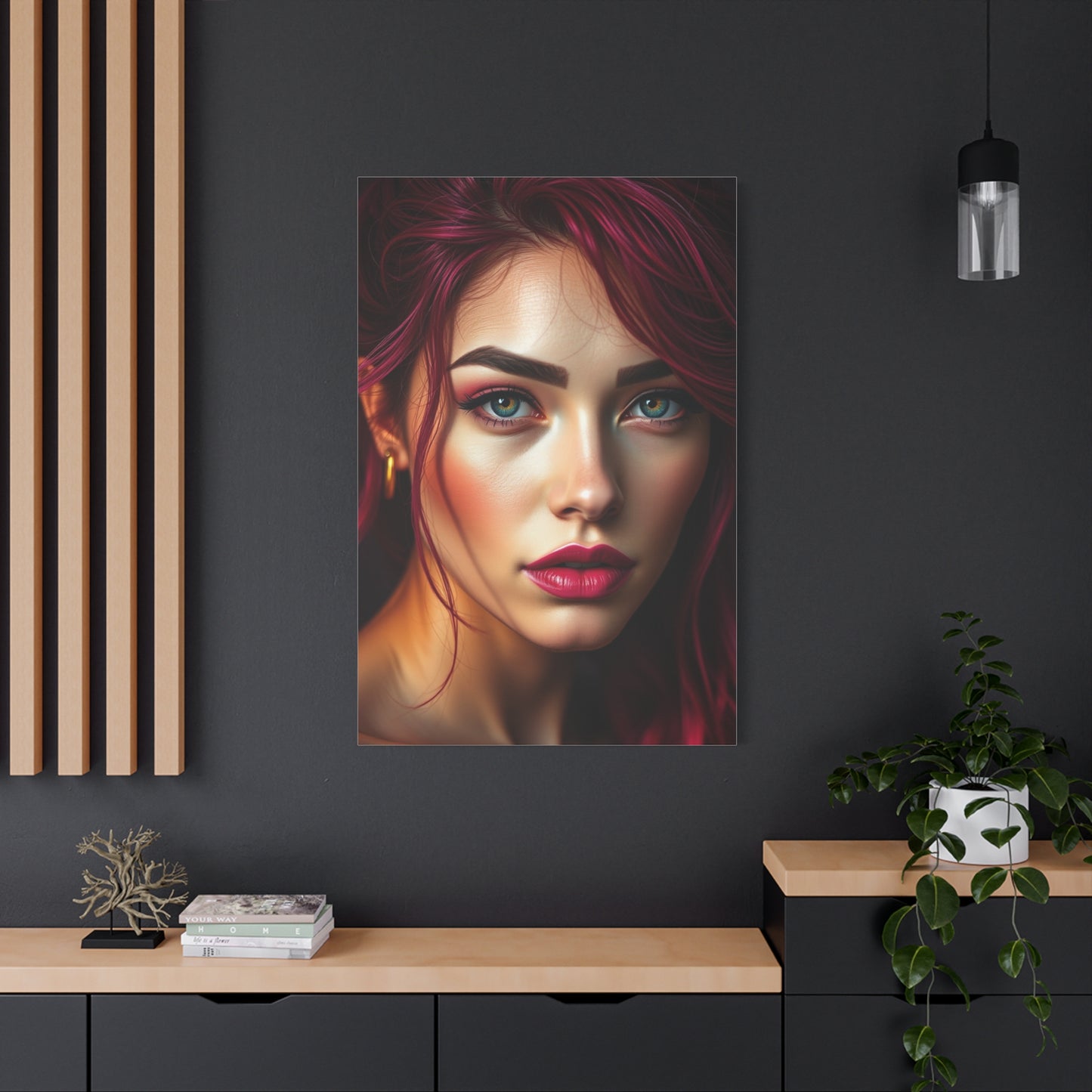 Supreme Magenta Art Collection Wall Art & Canvas Print