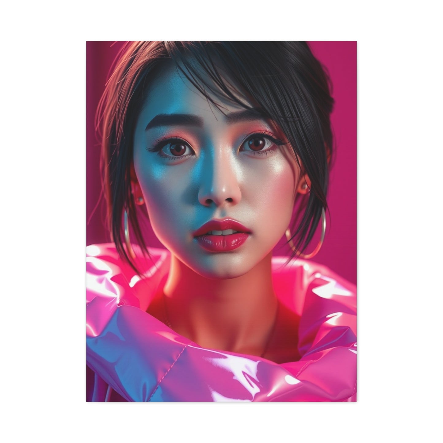 Pink Luminosity Art Wall Art & Canvas Print