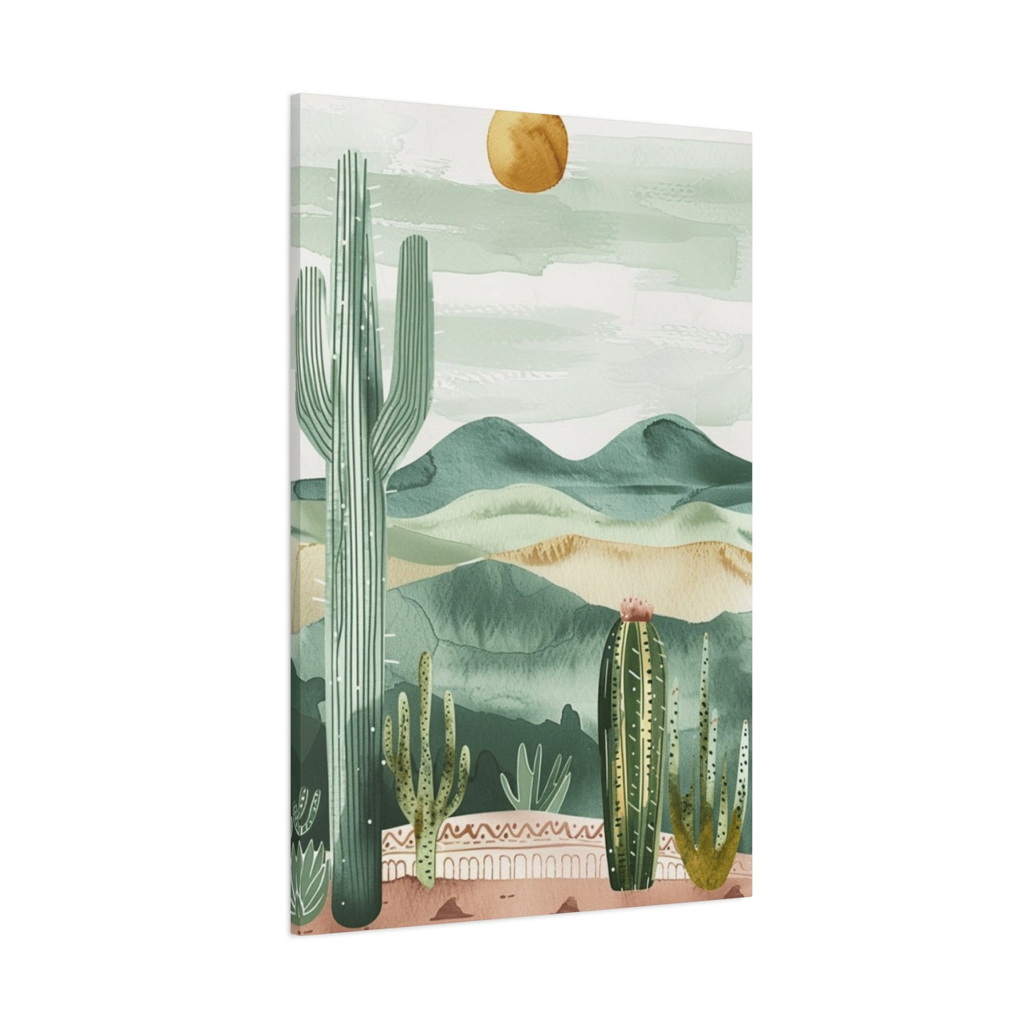 Desert Scenery Painting Wall Art & Canvas Prints