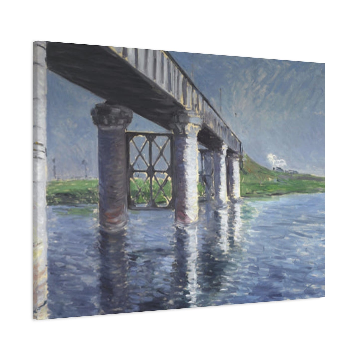 Gustav Bridge Painting Wall Art & Canvas Prints
