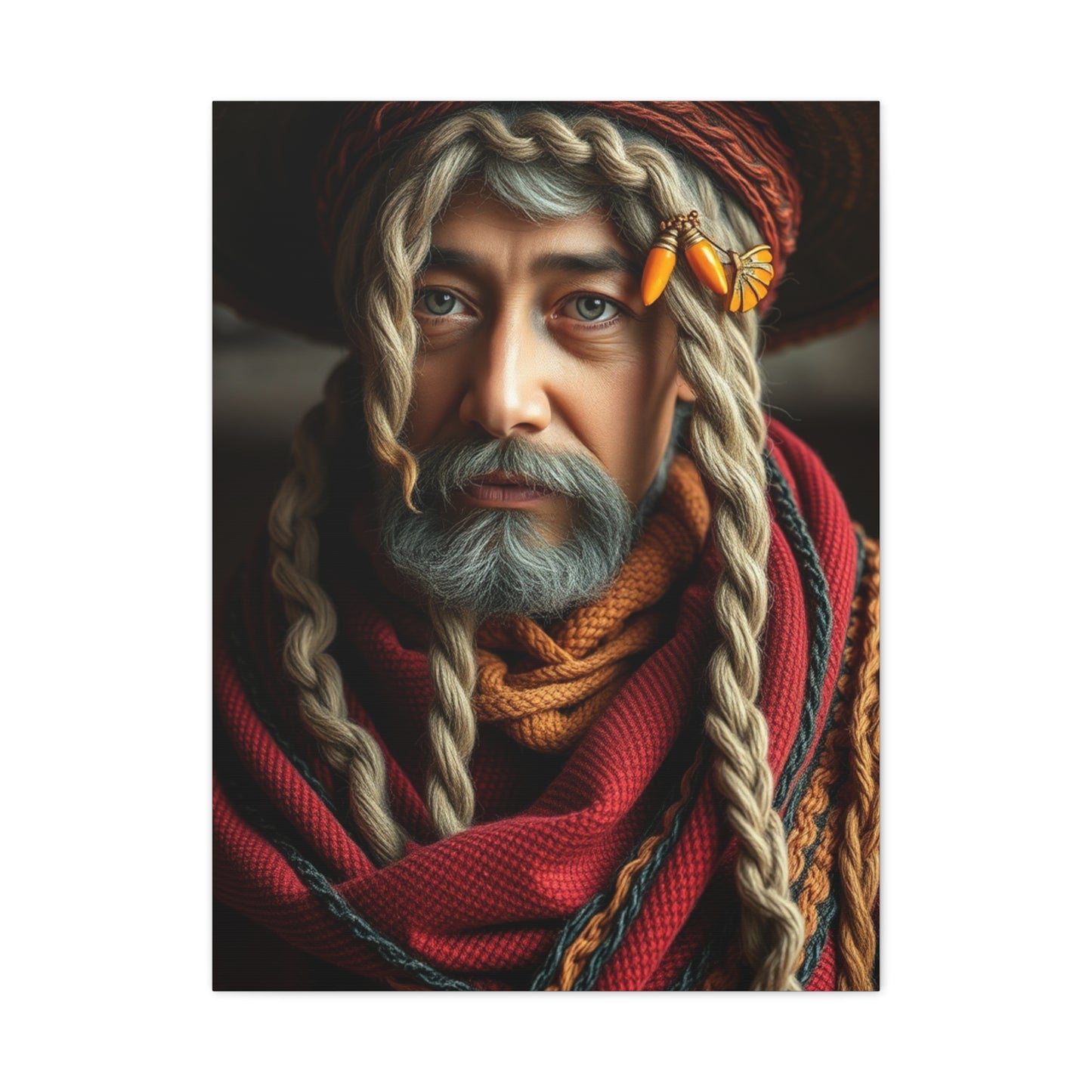 Vintage Serenity Panels Wall Art & Canvas Print