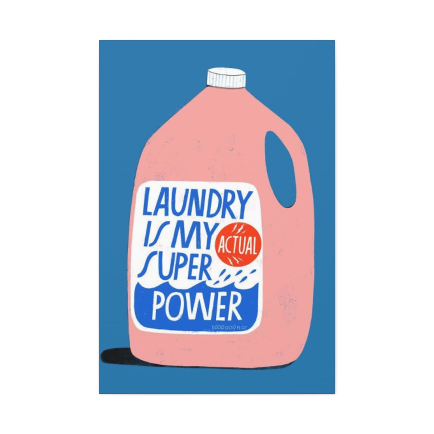 Detergent Poster Laundry Wall Art & Canvas Prints