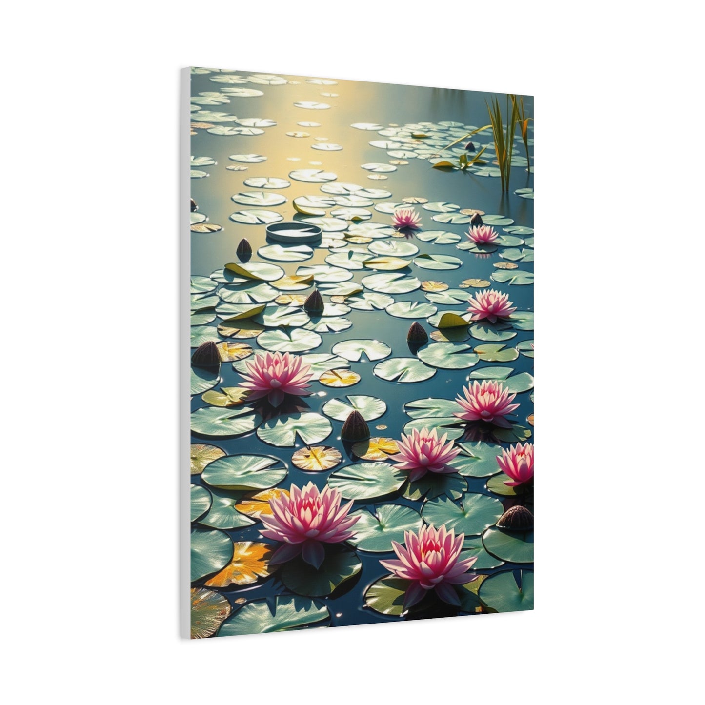 Claude Monet Water Lilies Art Refined Canvas Wall Art & Canvas Print