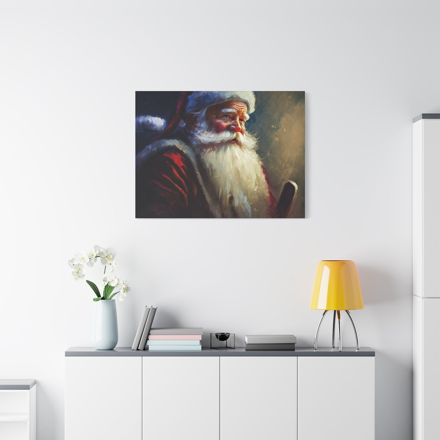Santa Claus Candid Wall Art & Canvas Prints