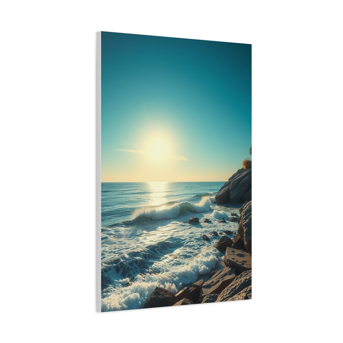 Azure Tides Masterpiece Wall Art & Canvas Print