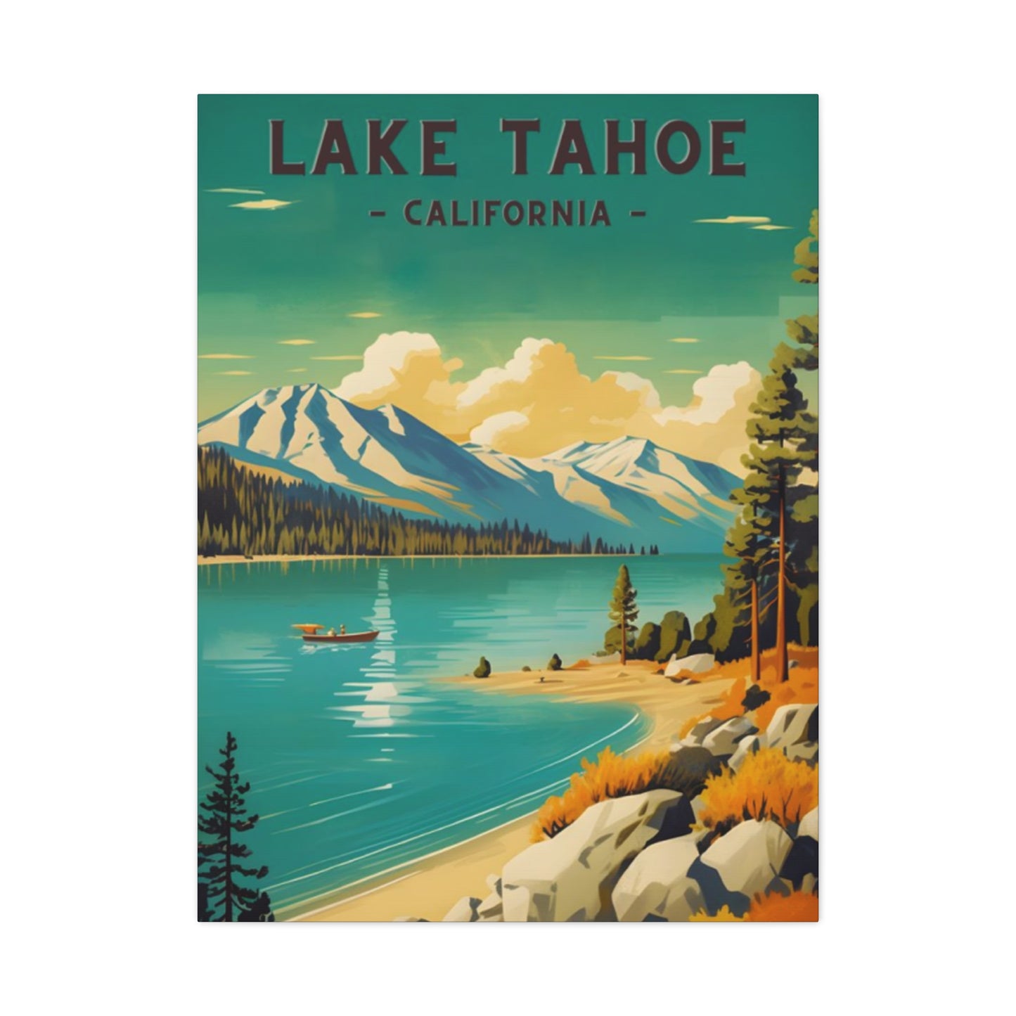 Lake Tahoe California The National Park Wall Art & Canvas Prints