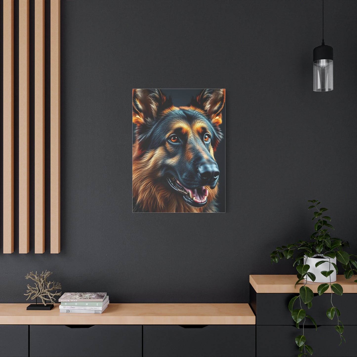 German Shepherd Art Supreme Gallery Wall Art & Canvas Print