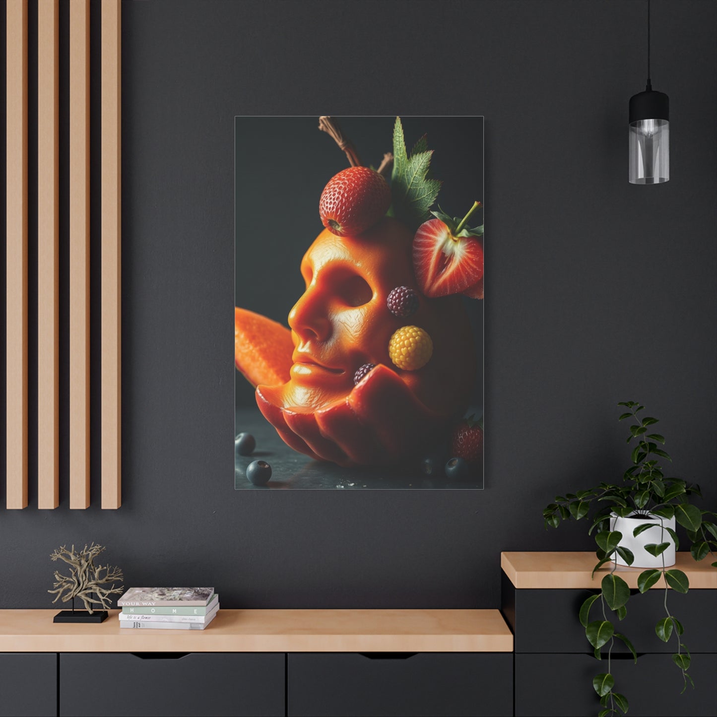 Lush Bounty Tableau wall art & canvas print