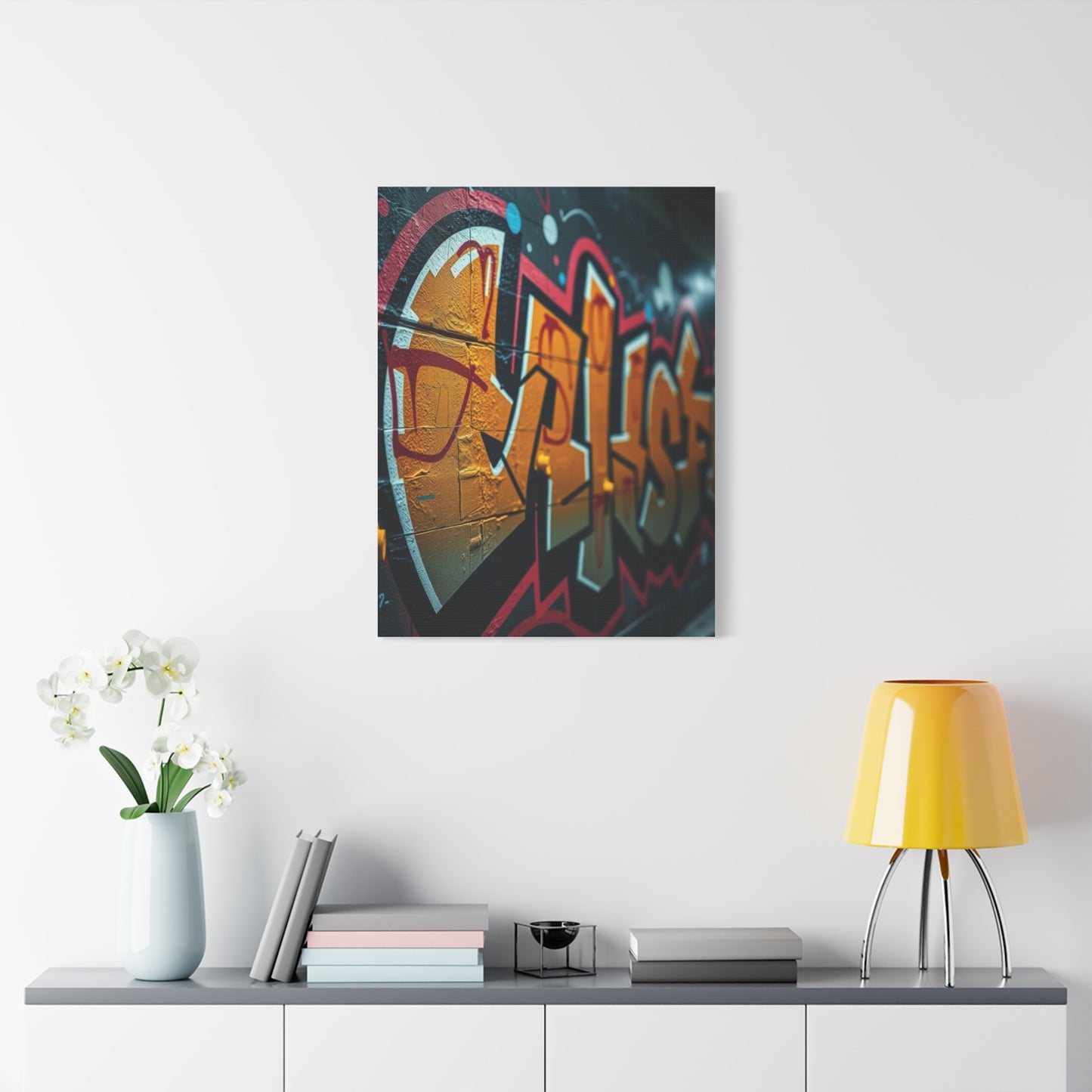 Refined Graffiti Reverie Wall Art & Canvas Print