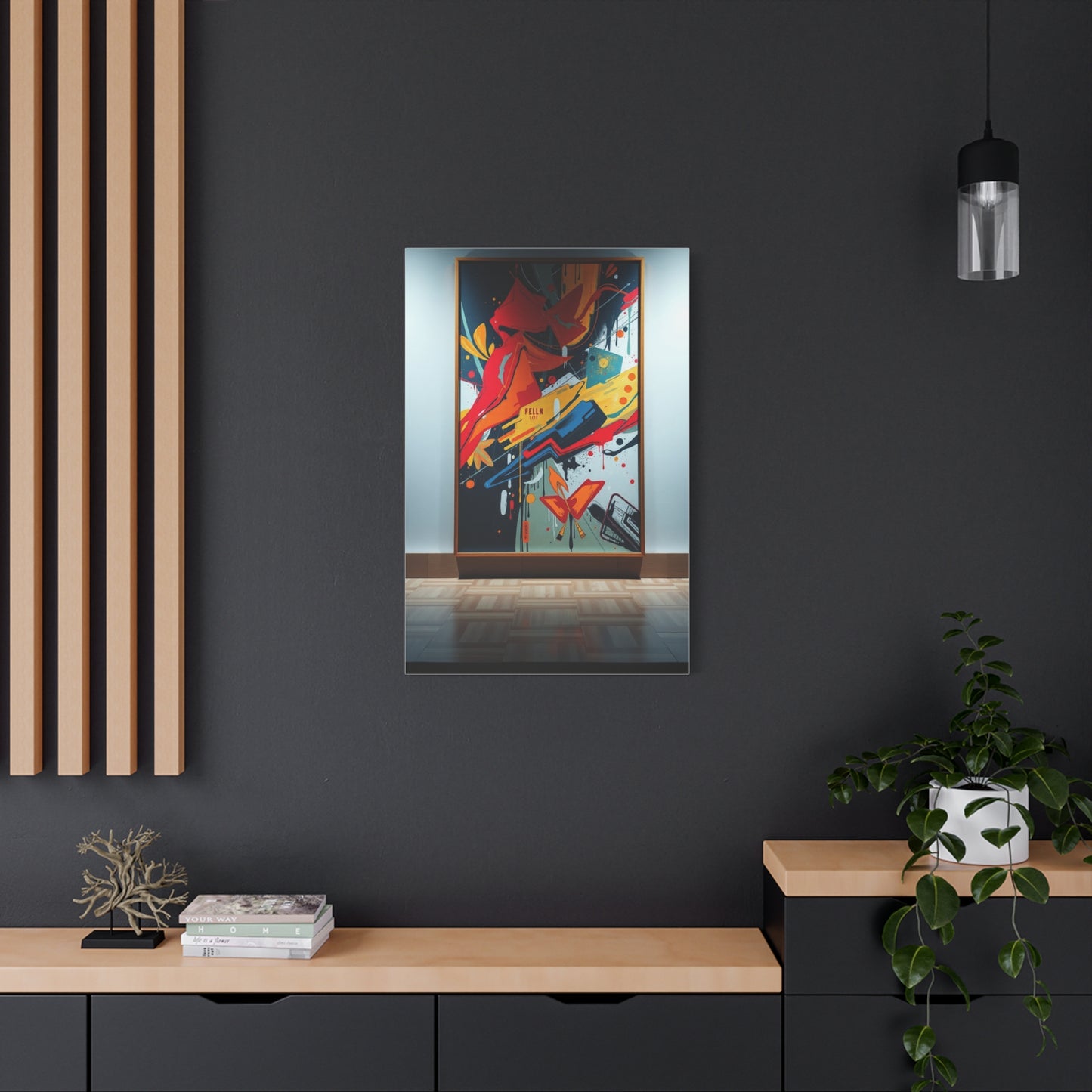 Avant-Garde Symphony Canvas Wall Art & Canvas Print