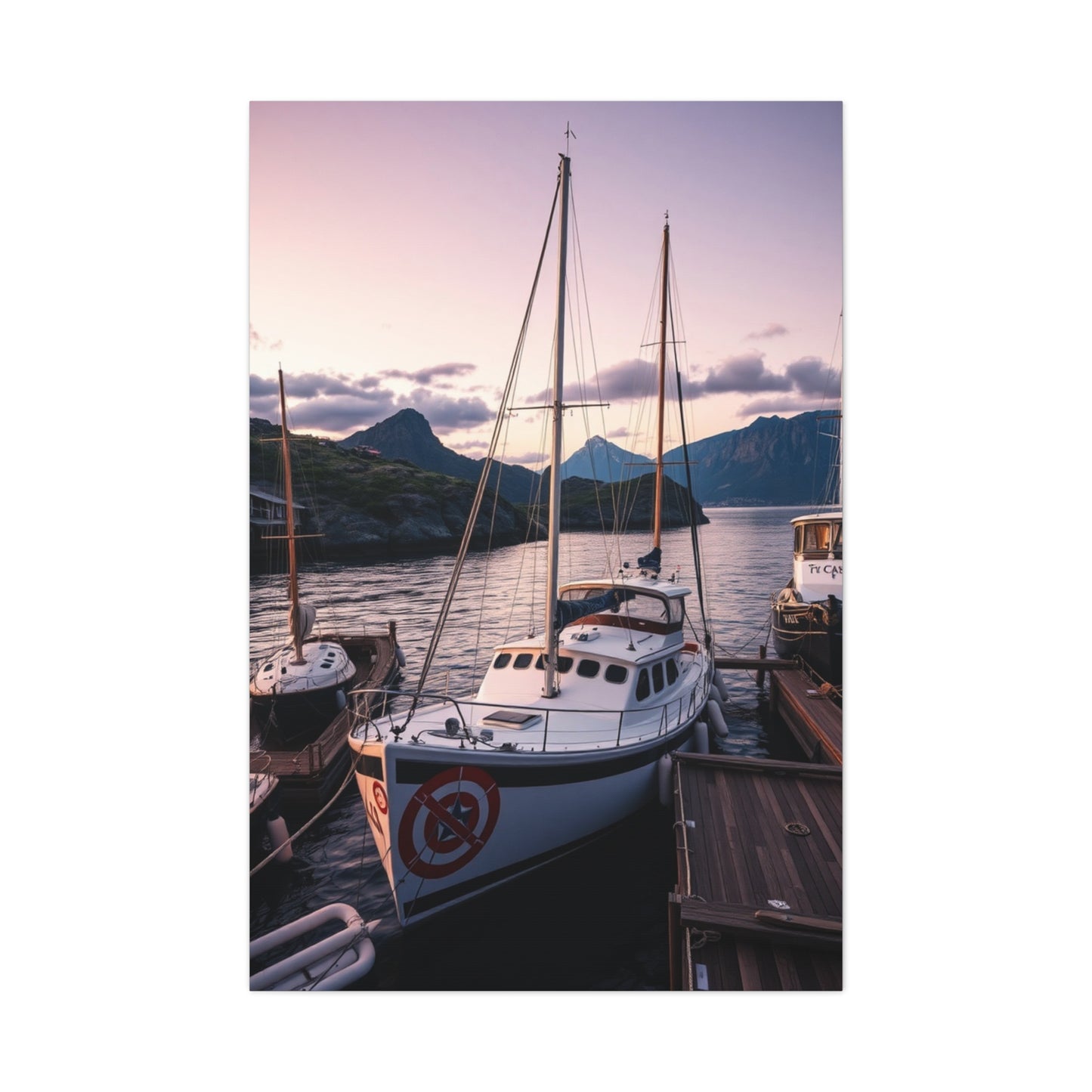 Oceanic Elegance Tableau Wall Art & Canvas Print