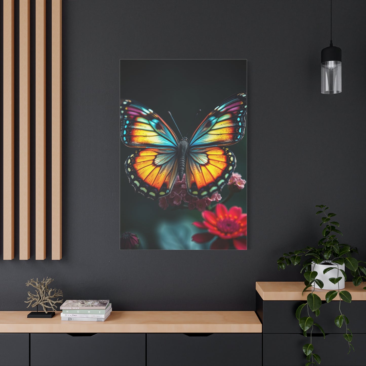 Ethereal Winged Canvas Wall Art & Canvas Print