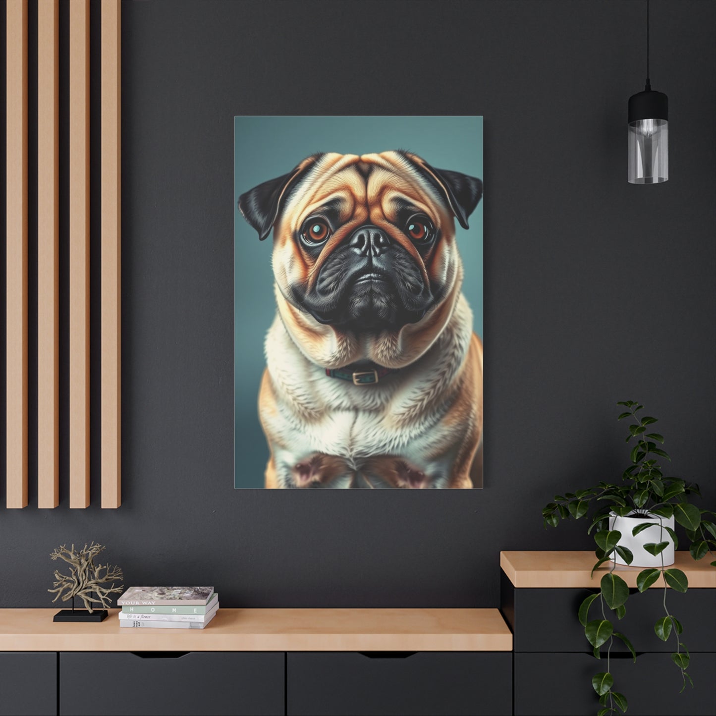 Pug Art Refined Canvas Wall Art & Canvas Print