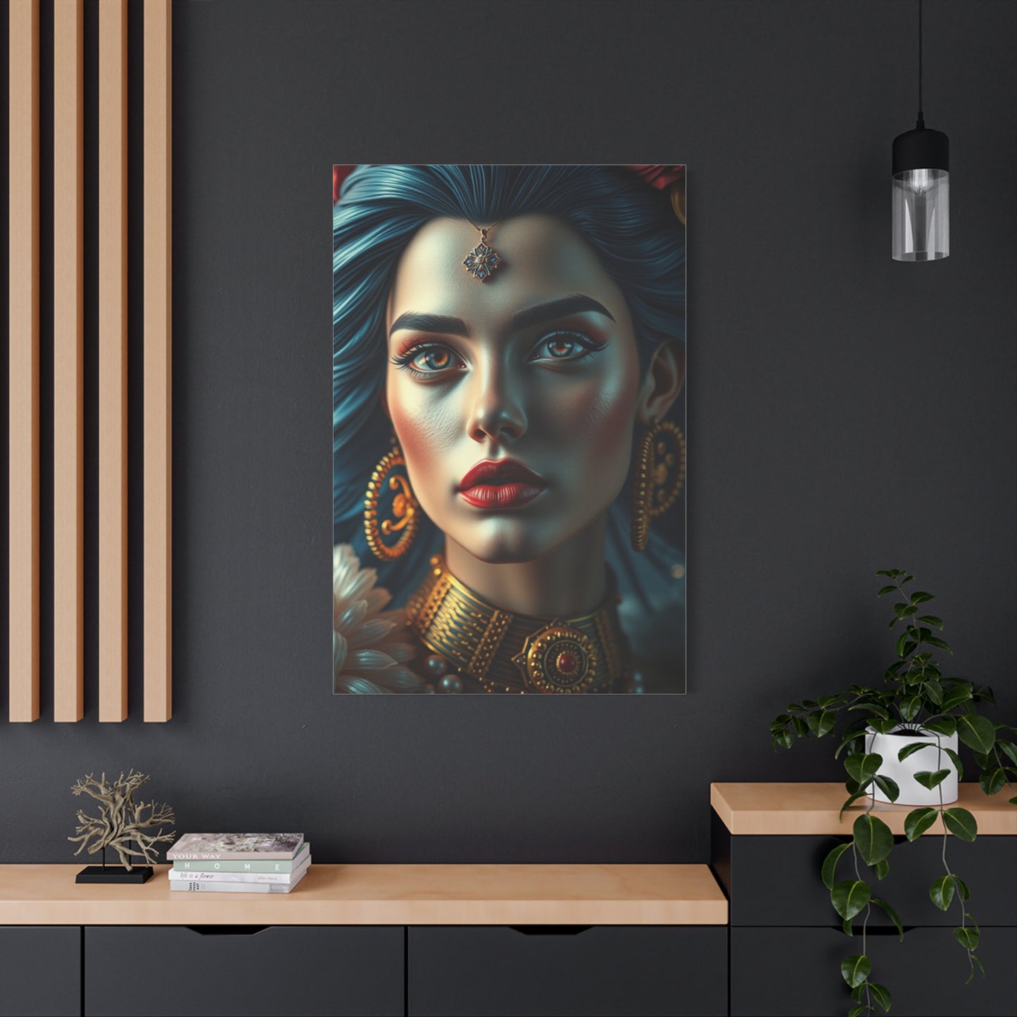 Ornate Vibrance Tapestry Wall Art & Canvas Print