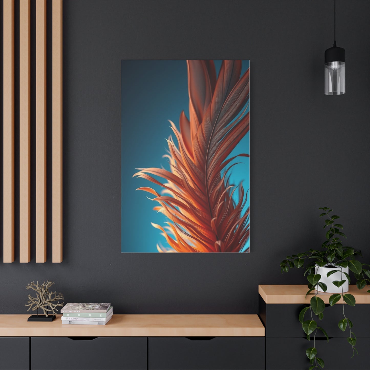 Vision Feather Art Art Wall Art & Canvas Print