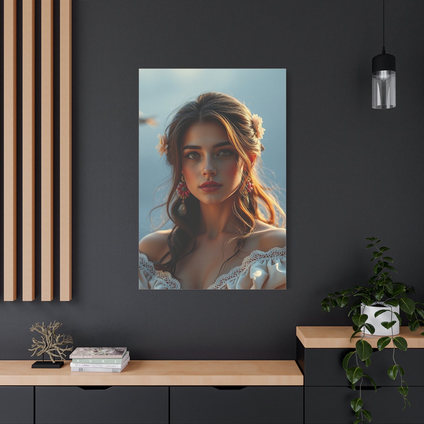 Velvet Passion Canvas Wall Art & Canvas Print