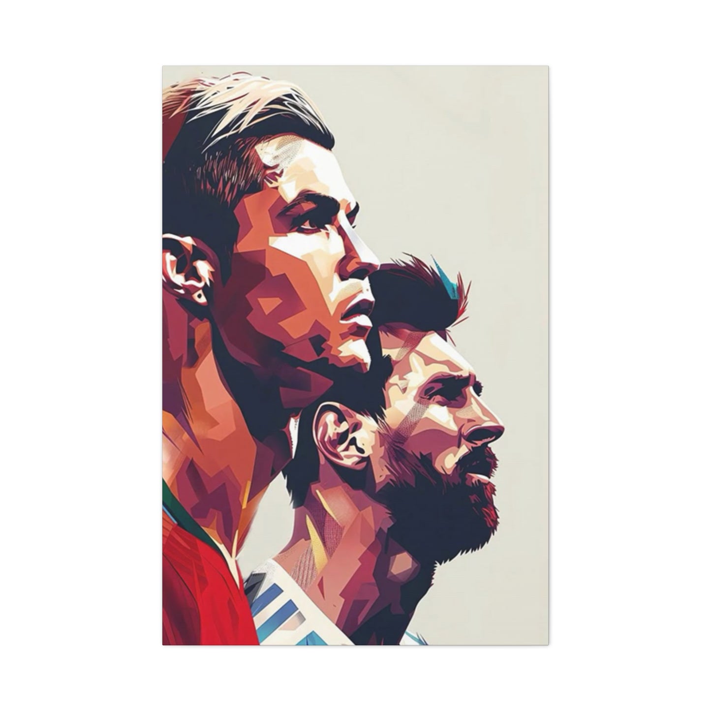 Ronaldo & Messi Poster Wall Art & Canvas Prints