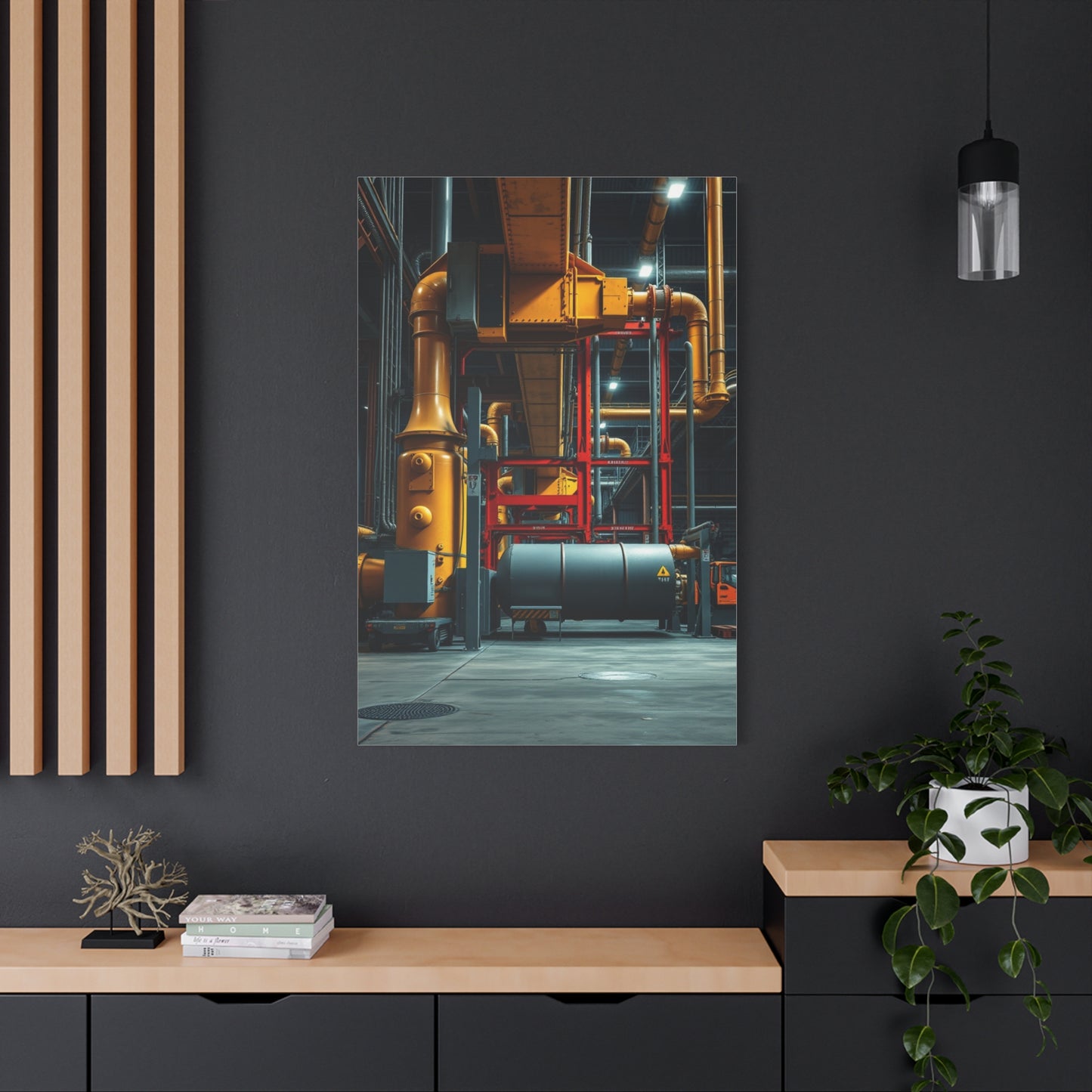 Vision Industrial Art Art Wall Art & Canvas Print