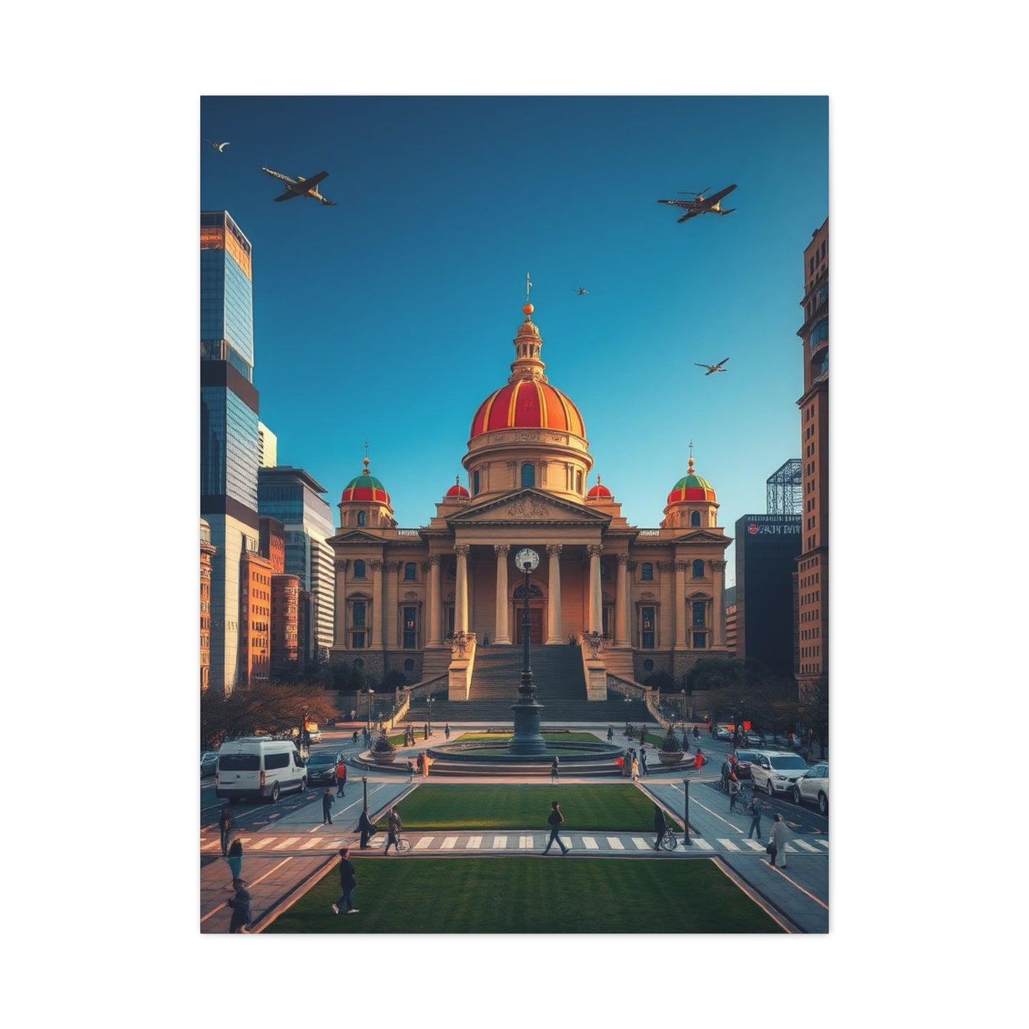 Exuberant Harmony Canvas Wall Art & Canvas Print