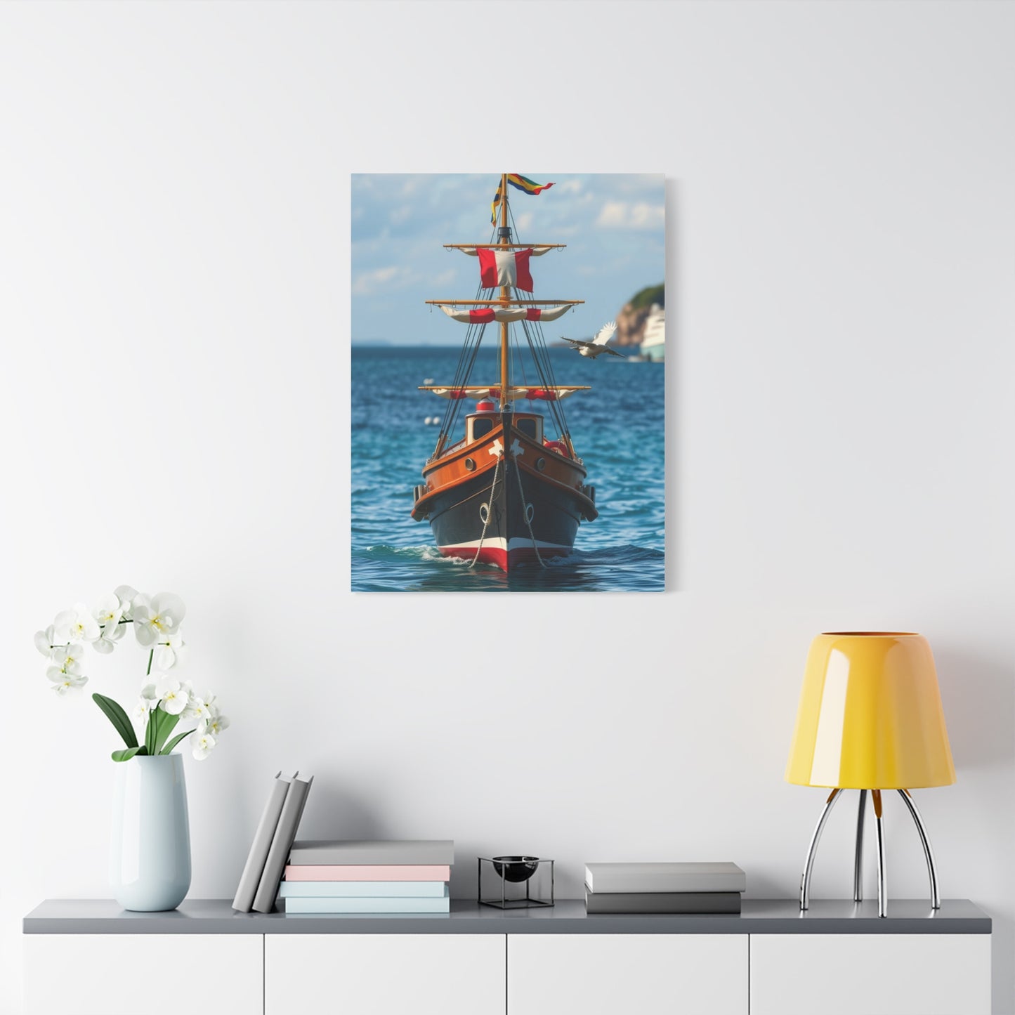 Nautical Grandeur Display Wall Art & Canvas Print