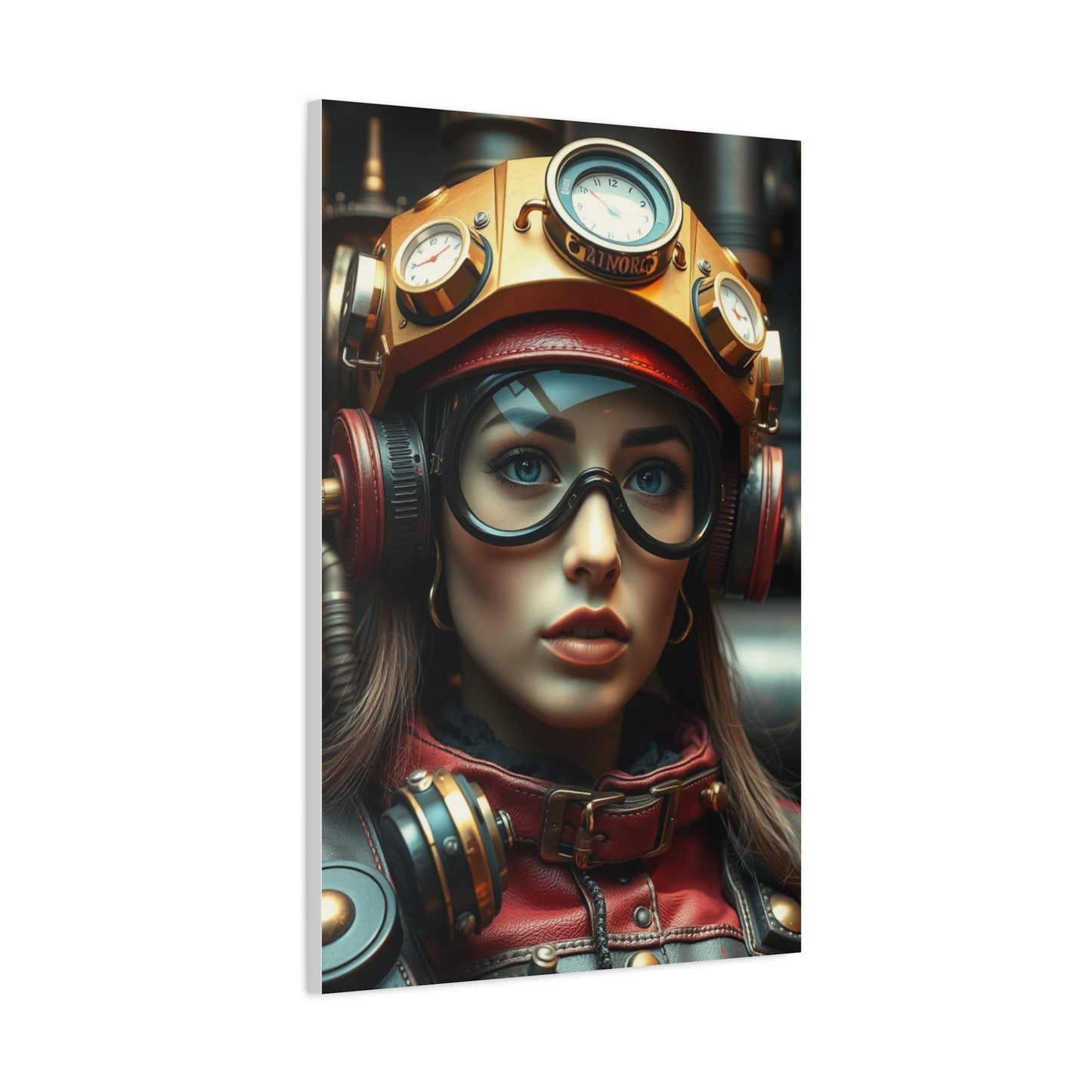 Gilded Mechanica Wall Decor wall art & canvas print