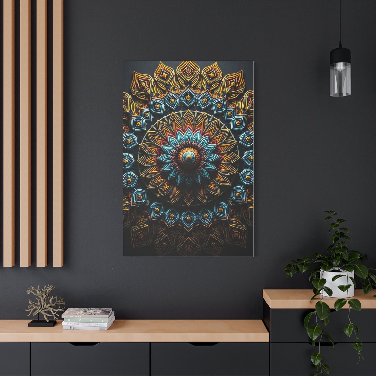 Vision Mandala Art Art Wall Art & Canvas Print