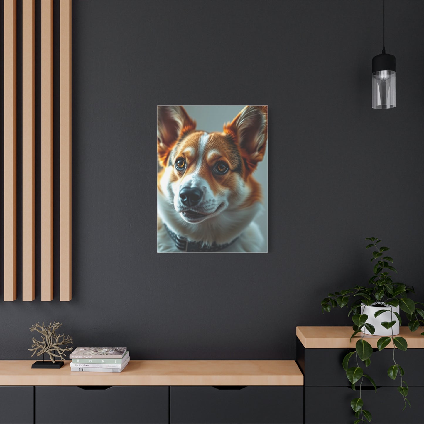 Corgi Dog Art Luxury Canvas Wall Art & Canvas Print