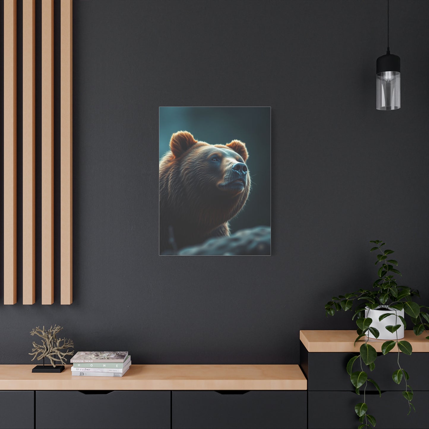 Majestic Ursine Canvas Wall Art & Canvas Print