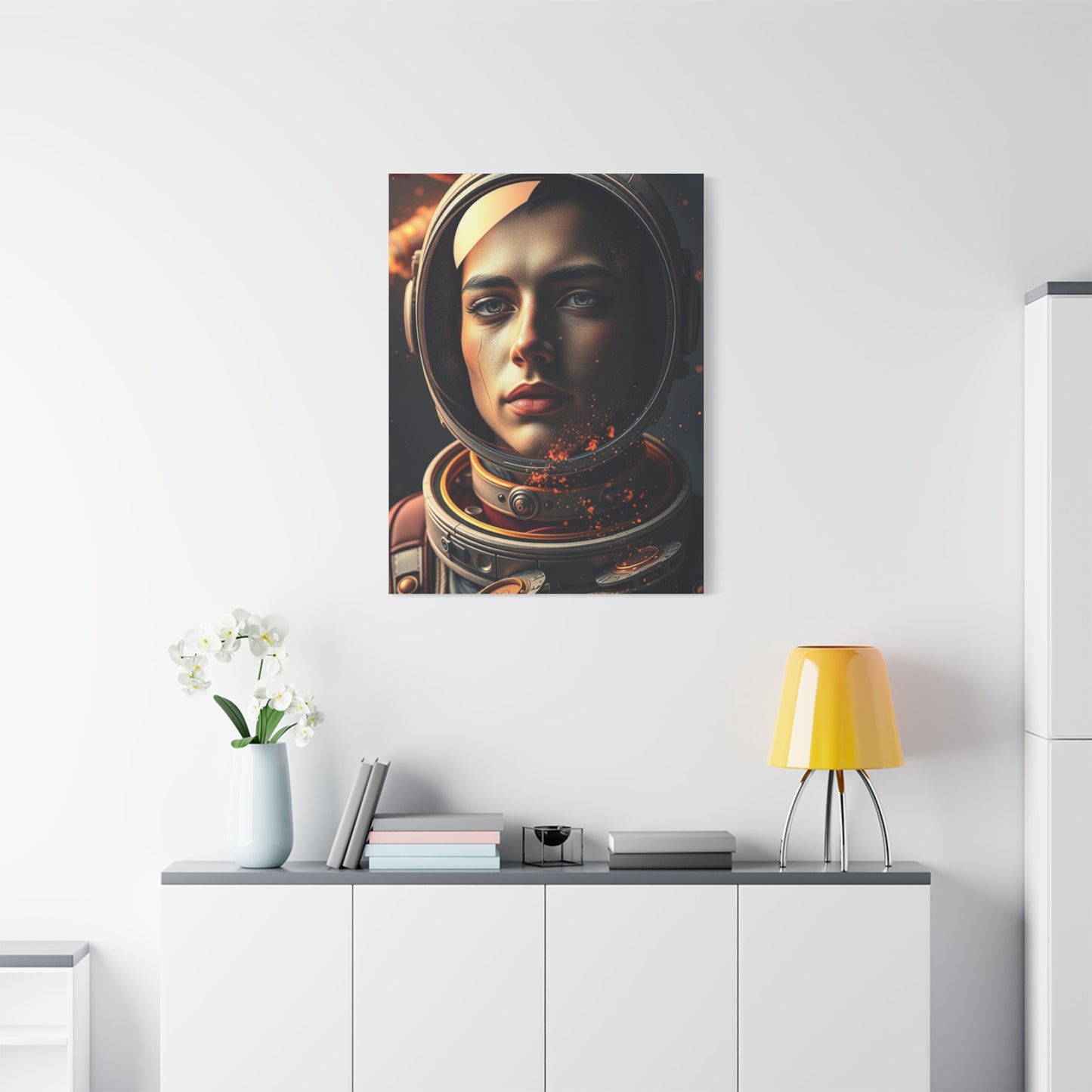 Galactic Luminosity Canvas Wall Art & Canvas Print