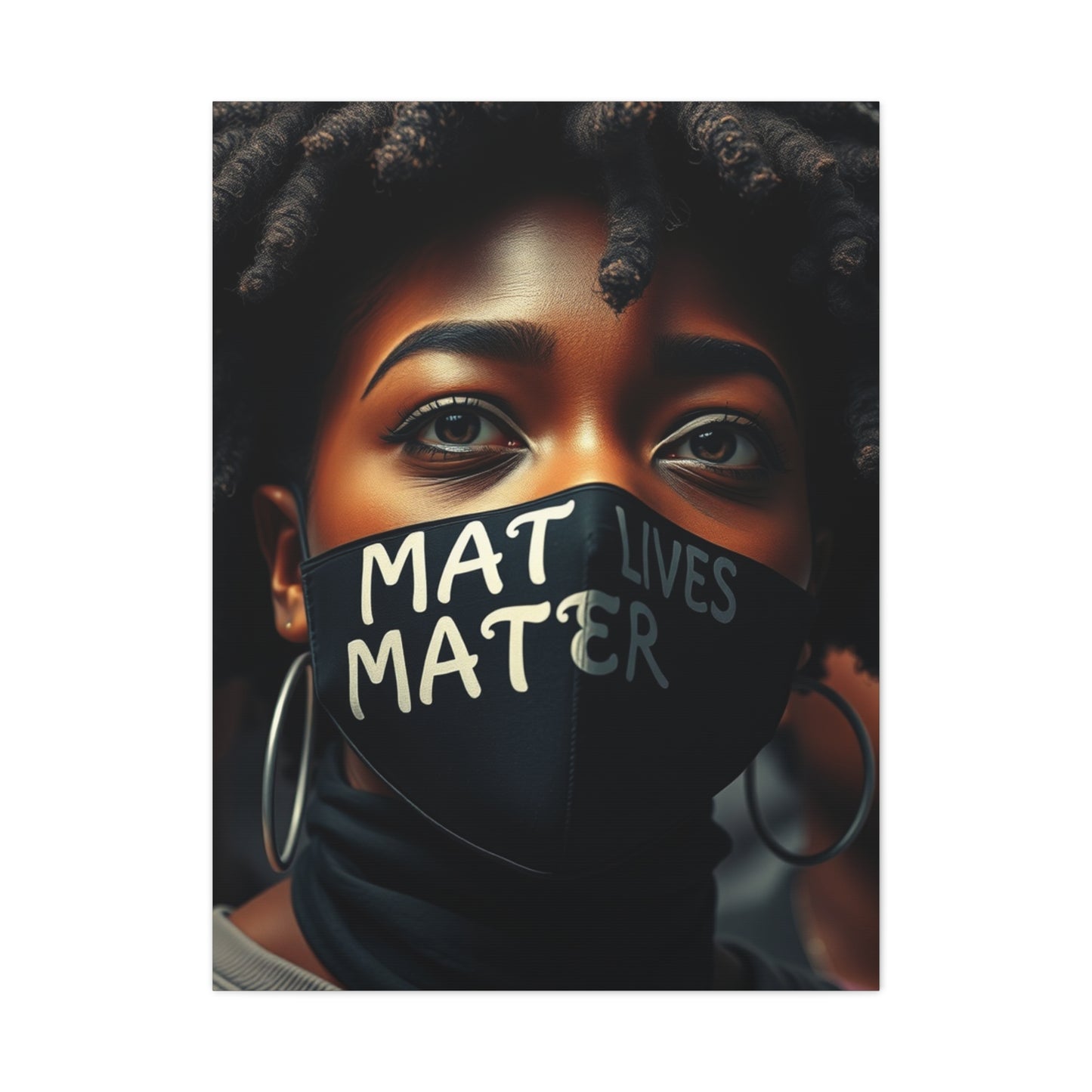 Black Lives Matter Art Supreme Gallery Wall Art & Canvas Print