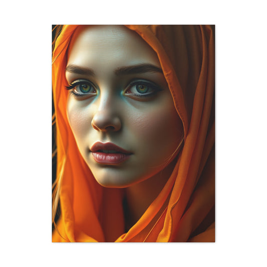 Exquisite Sylph Portrait Wall Art & Canvas Print