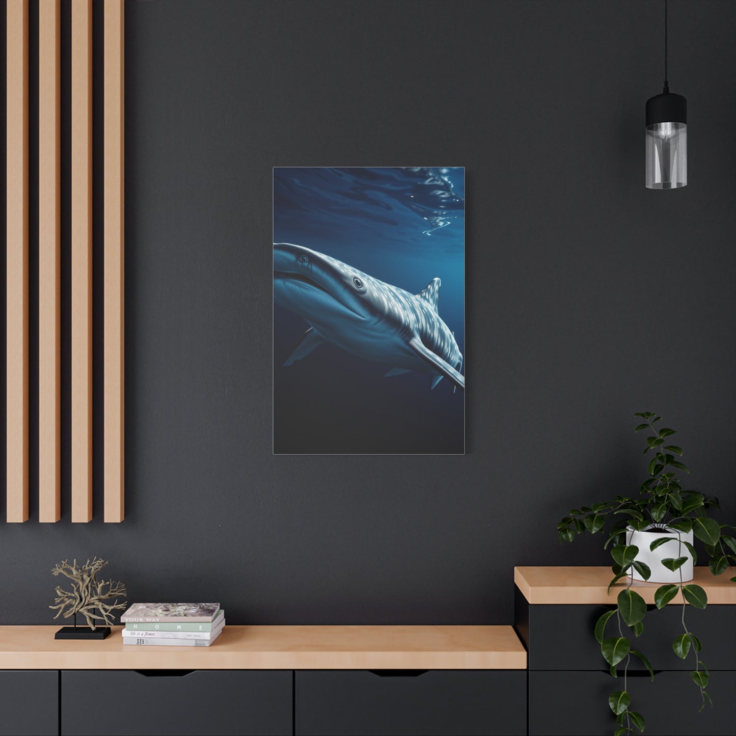 Whale Shark Art Refined Canvas Wall Art & Canvas Print