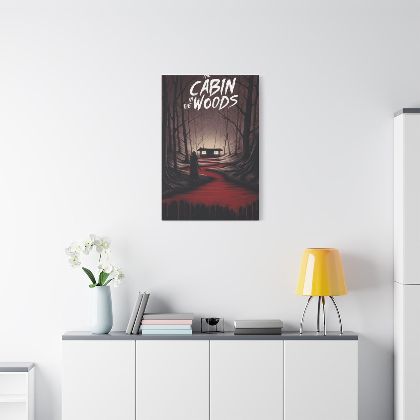 The Cabin in the Woods Horror Movie Poster Wall Art & Canvas Prints