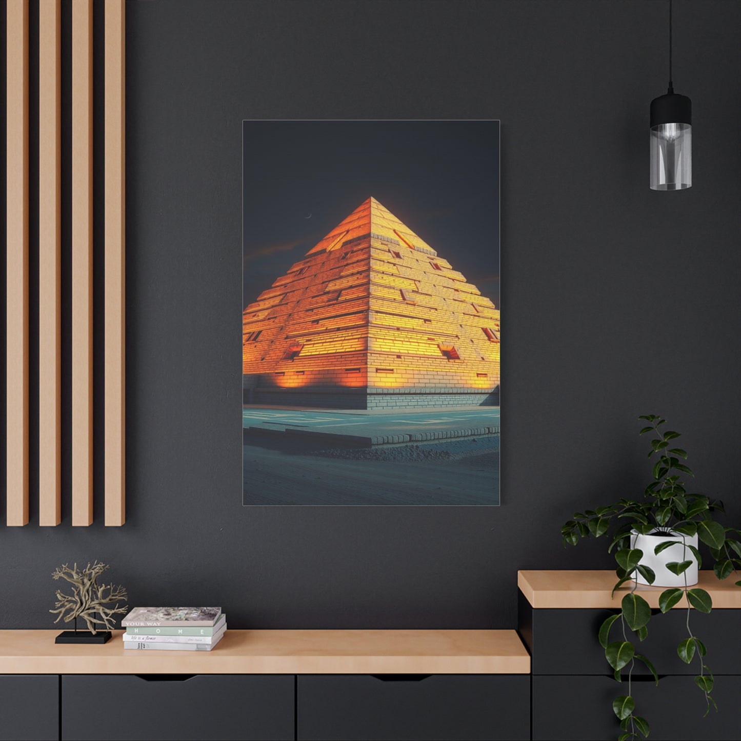 Elite Pyramid Art Vision Wall Art & Canvas Print