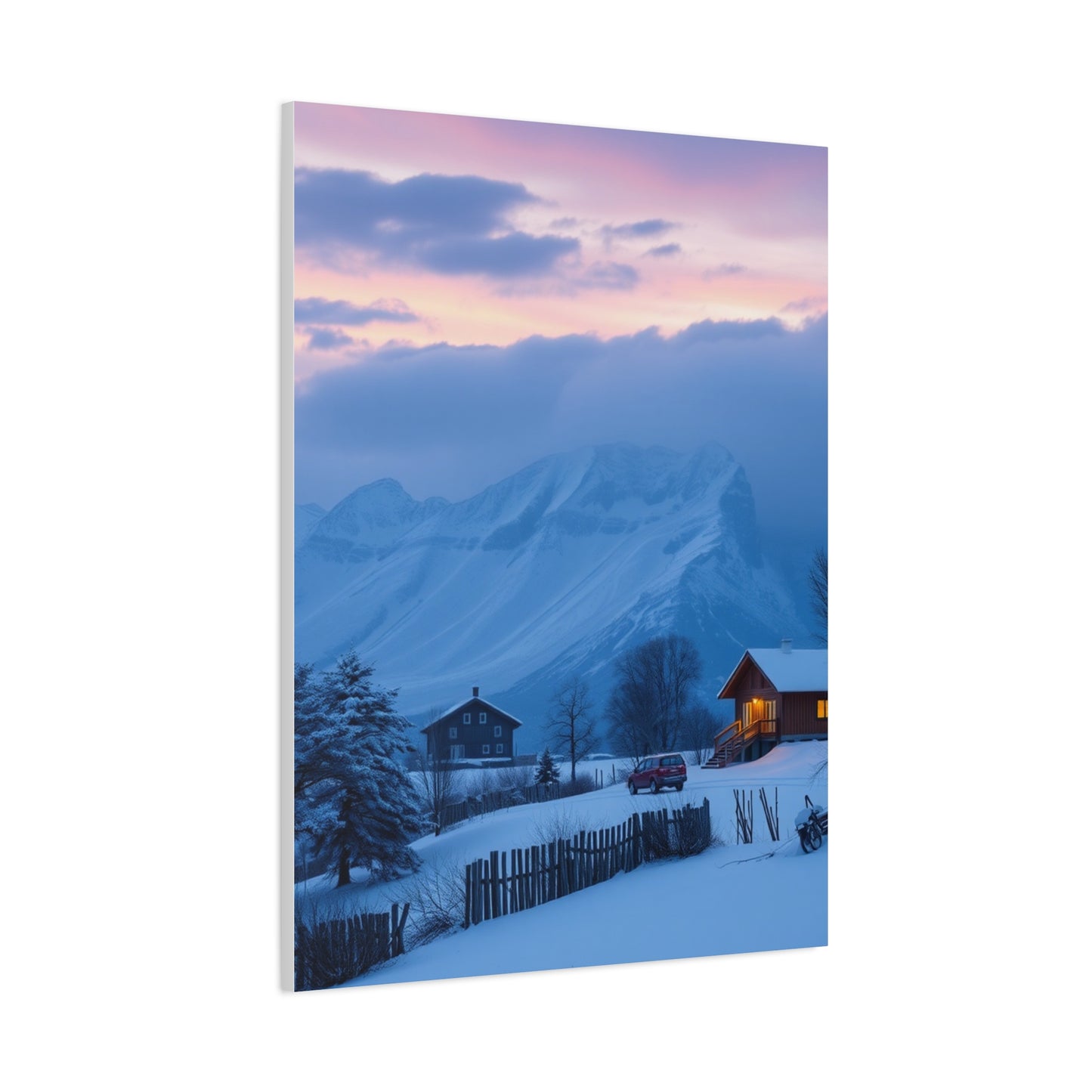 Fjord Harmony Art Piece Wall Art & Canvas Print