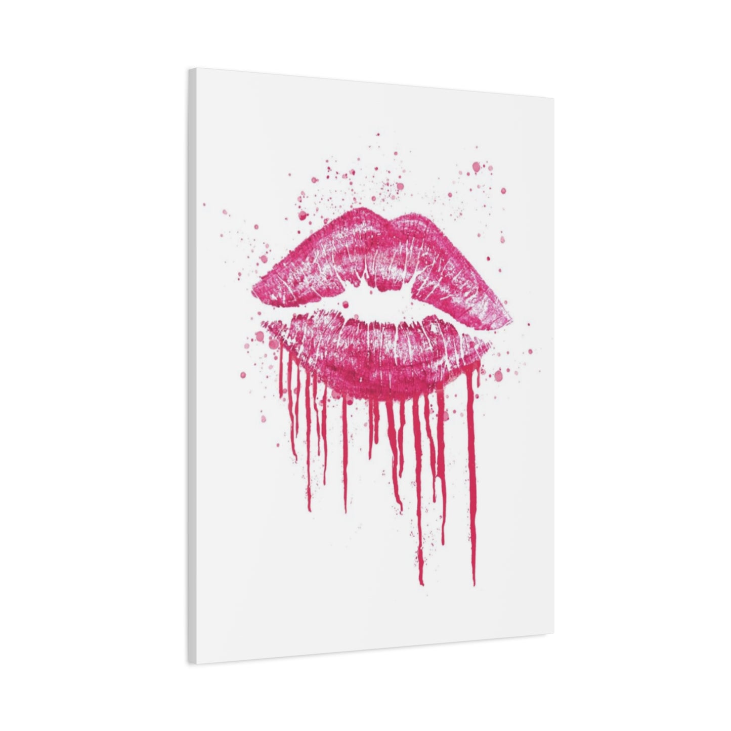 Pink Lips Wall Art & Canvas Prints