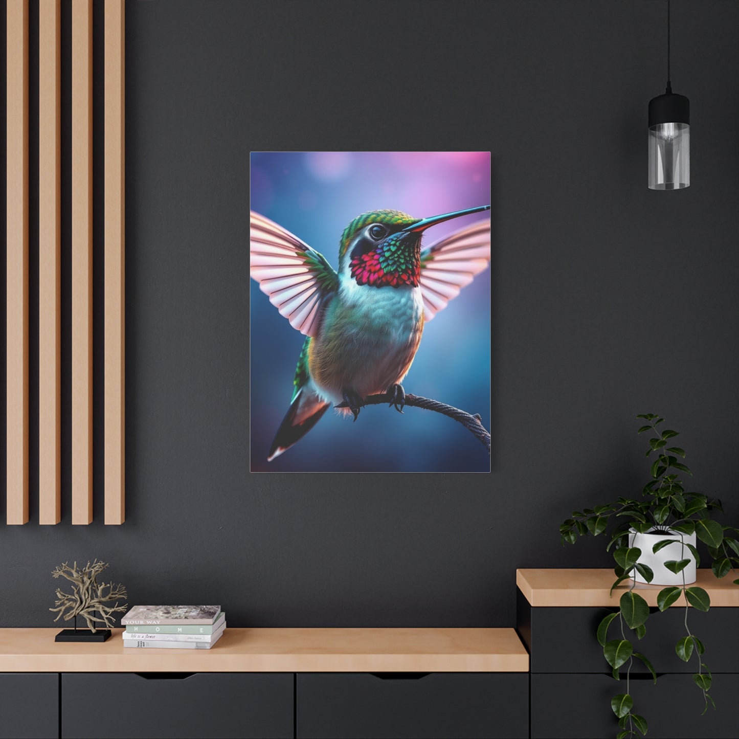 Humming Bird Art Luxury Canvas Wall Art & Canvas Print