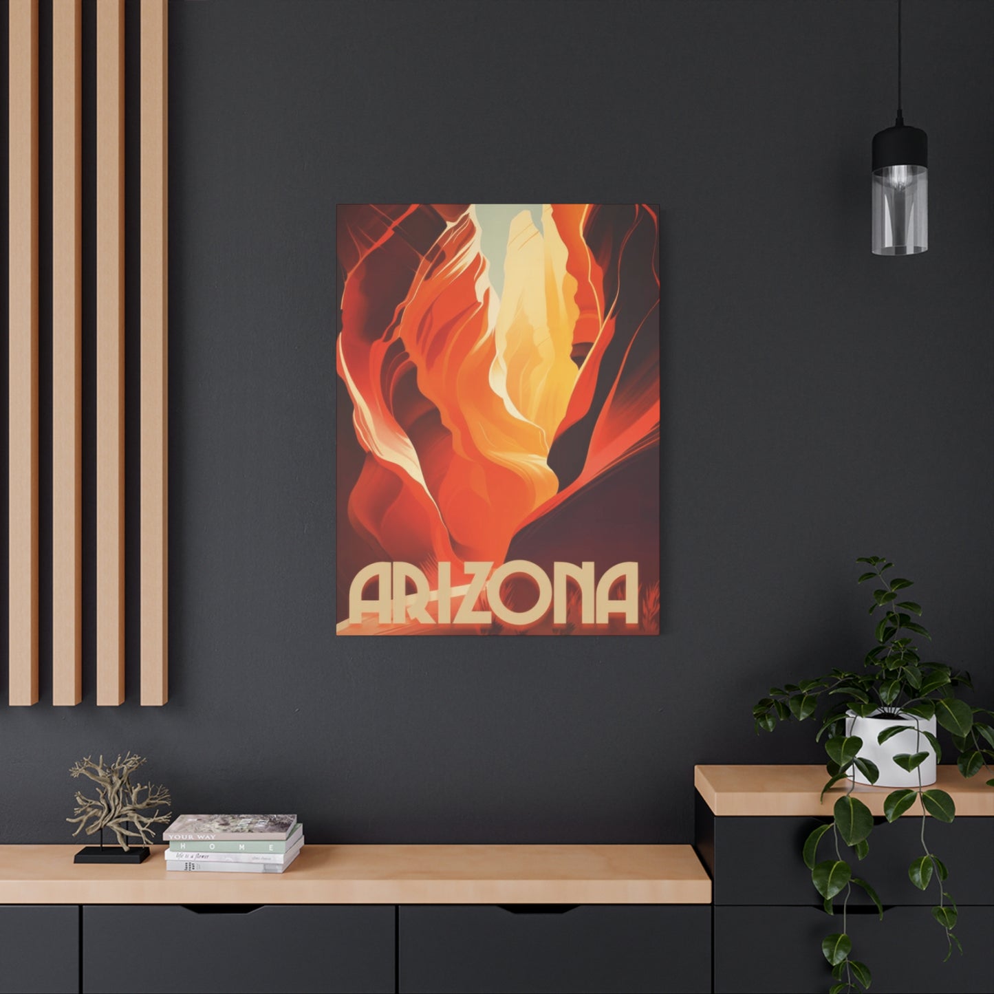 Arizona Desert Painting Wall Art & Canvas Prints