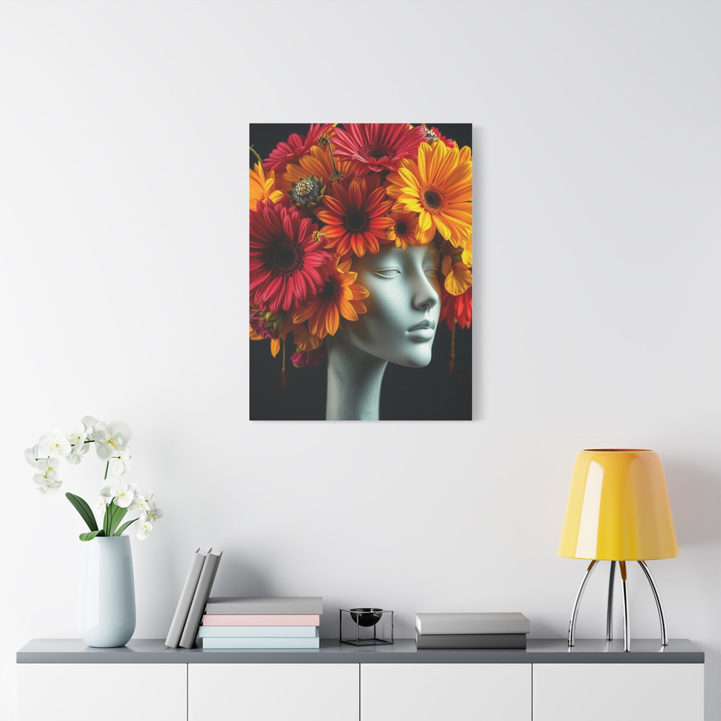 Floral Splendor Tableau Wall Art & Canvas Print
