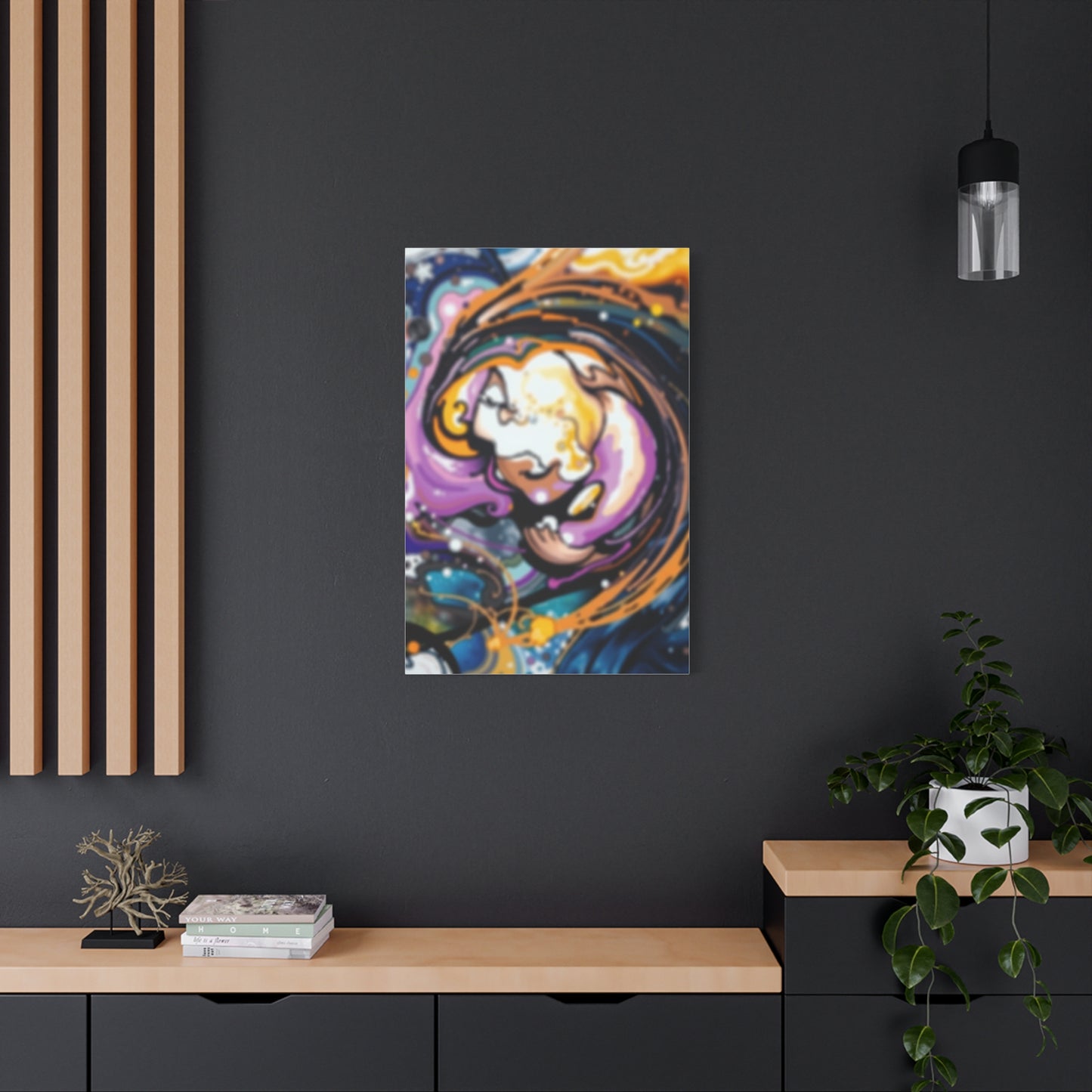 Mystical Expressionist Canvas Wall Art & Canvas Print